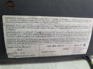 bontott SEAT LEON Jobb Oldallégzsák