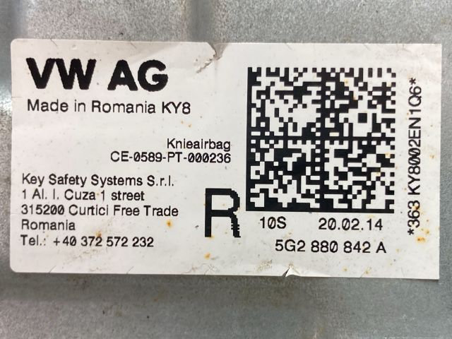 bontott SEAT LEON Jobb Térdlégzsák