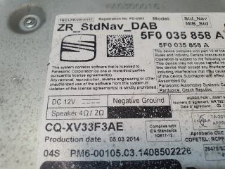 bontott SEAT LEON Navigációs Fejegység