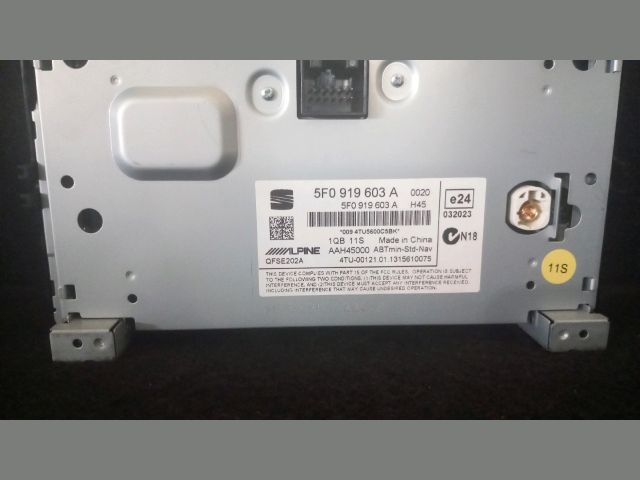 bontott SEAT LEON Navigációs Fejegység