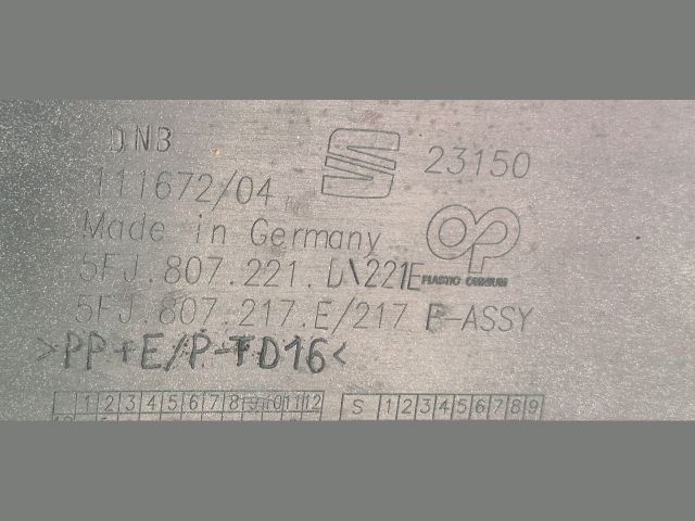 bontott SEAT TARRACO Első Lökhárító (Üresen)