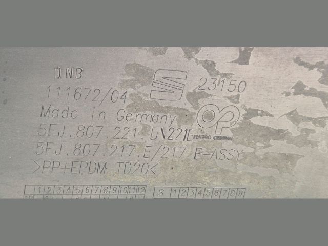 bontott SEAT TARRACO Első Lökhárító (Üresen)