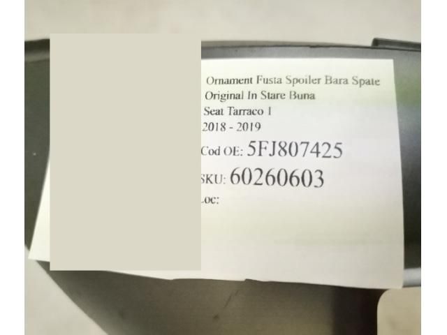 bontott SEAT TARRACO Hátsó Lökhárító Alsó (Műanyag)