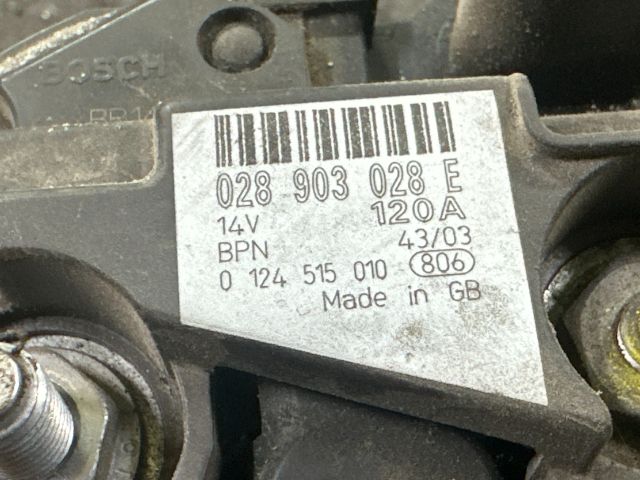 bontott SEAT TOLEDO Generátor