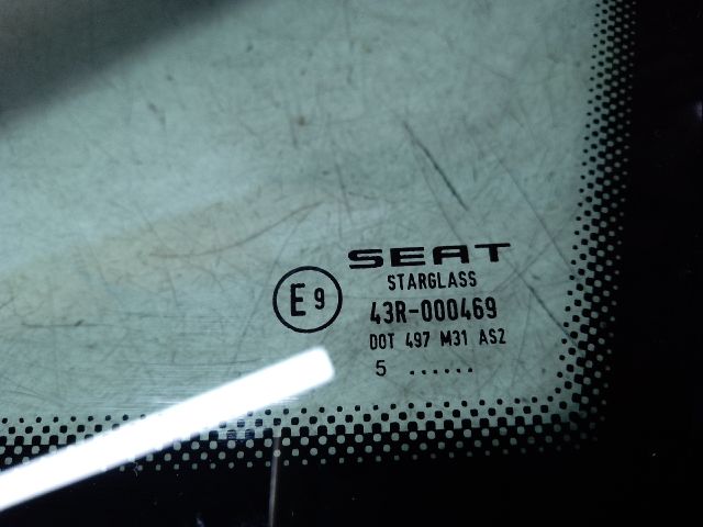 bontott SEAT TOLEDO Bal A Oszlop Oldalablak Üveg