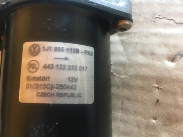 bontott SEAT TOLEDO Első Ablaktörlő Szerkezet Motorral