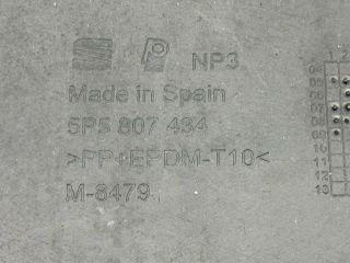 bontott SEAT TOLEDO Hátsó Lökhárító (Üresen)