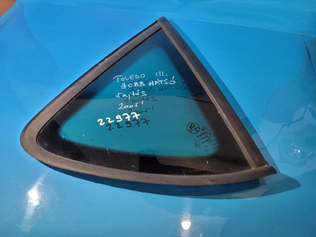 bontott SEAT TOLEDO Jobb C Oszlop Oldalablak Üveg