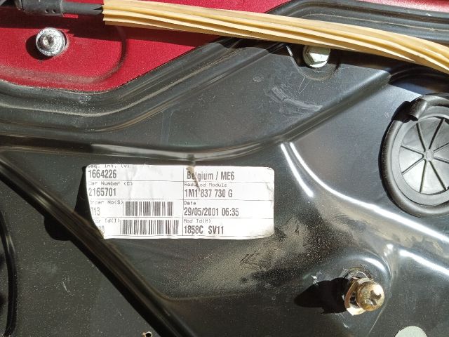 bontott SEAT TOLEDO Jobb első Ajtó (Részeivel)