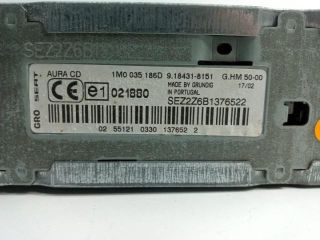 bontott SEAT TOLEDO Rádió / CD