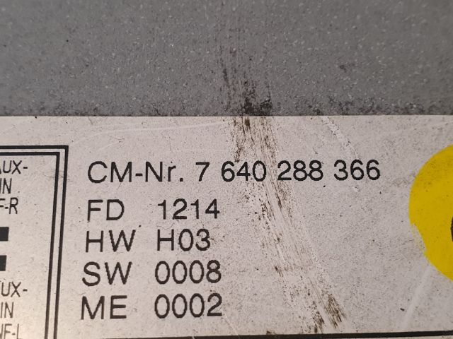 bontott SEAT TOLEDO Rádió / CD