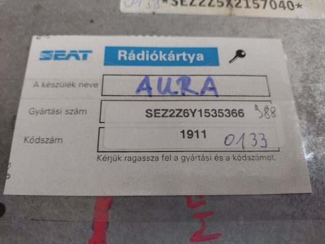 bontott SEAT TOLEDO Rádió / CD