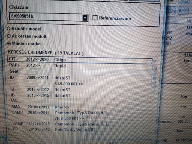 bontott SKODA CITIGO Gyújtáskapcsoló Házzal