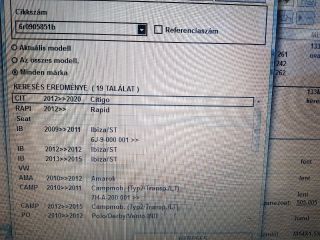 bontott SKODA CITIGO Gyújtáskapcsoló Házzal