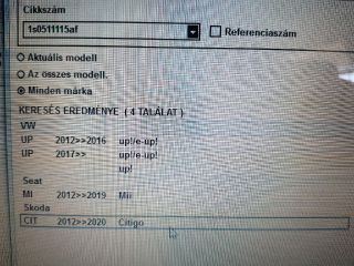 bontott SKODA CITIGO Hátsó Rugó Pár