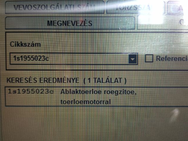 bontott SKODA CITIGO Első Ablaktörlő Szerkezet Motorral