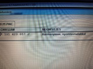 bontott SKODA CITIGO Kormánymű (Elektromos)