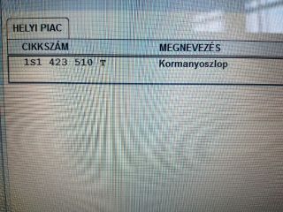 bontott SKODA CITIGO Kormányszervó Motor (Elektromos)