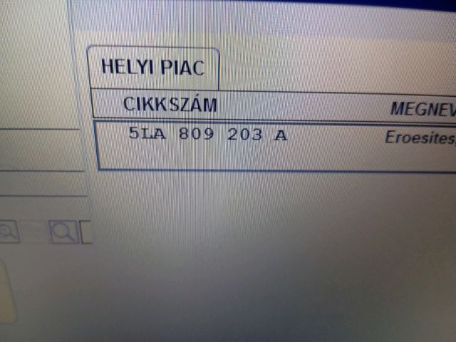 bontott SKODA ENYAQ Bal A Oszlop