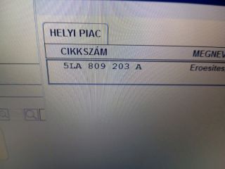 bontott SKODA ENYAQ Bal A Oszlop