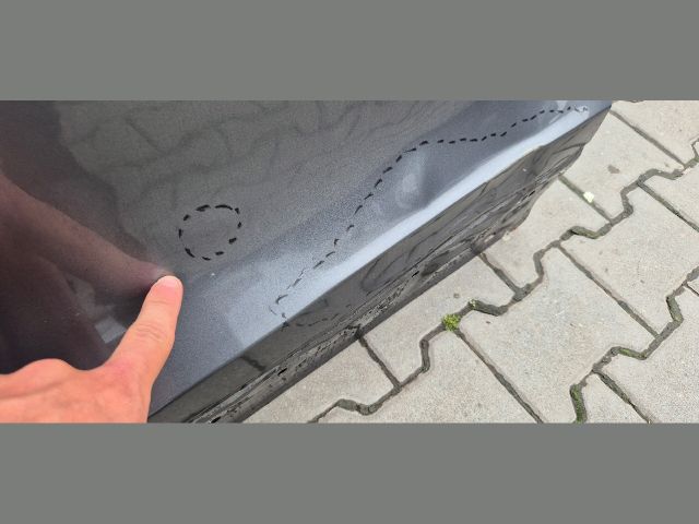 bontott SKODA ENYAQ Bal első Ajtó (Üres lemez)