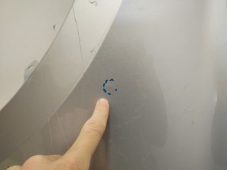 bontott SKODA ENYAQ Bal első Sárvédő