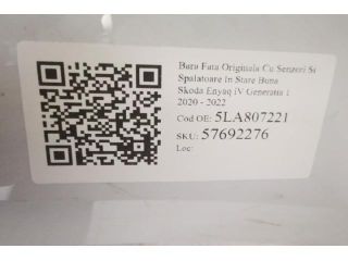 bontott SKODA ENYAQ Első Lökhárító (Részeivel)