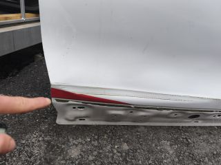 bontott SKODA ENYAQ Jobb első Ajtó (Üres lemez)