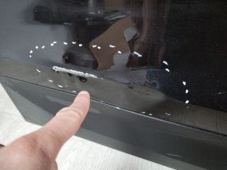 bontott SKODA ENYAQ Jobb hátsó Ajtó (Üres lemez)