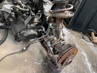 bontott SKODA FABIA I Bal első Gólyaláb (Lengécsillapító, Rugó)