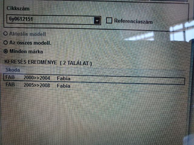 bontott SKODA FABIA I Fékerőszabályzó