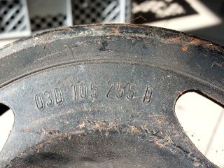 bontott SKODA FABIA I Főtengely Szíjtárcsa