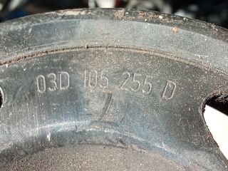 bontott SKODA FABIA I Főtengely Szíjtárcsa