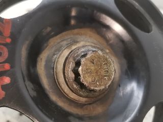 bontott SKODA FABIA I Főtengely Szíjtárcsa