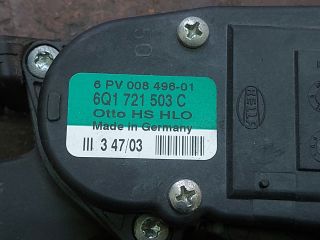 bontott SKODA FABIA I Gázpedál (Elektromos)