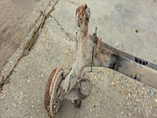 bontott SKODA FABIA I Hátsó Híd (Dobfékes)