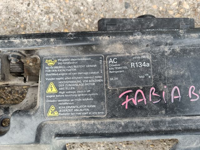 bontott SKODA FABIA I Komplett Homlokfal (Részeivel)