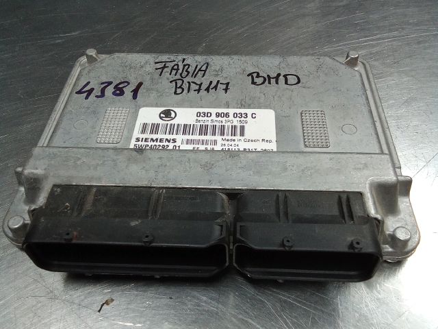 bontott SKODA FABIA I Motorvezérlő