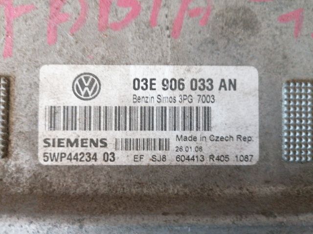 bontott SKODA FABIA I Motorvezérlő