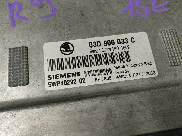 bontott SKODA FABIA I Motorvezérlő