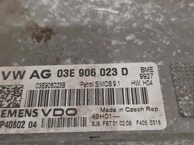 bontott SKODA FABIA I Motorvezérlő