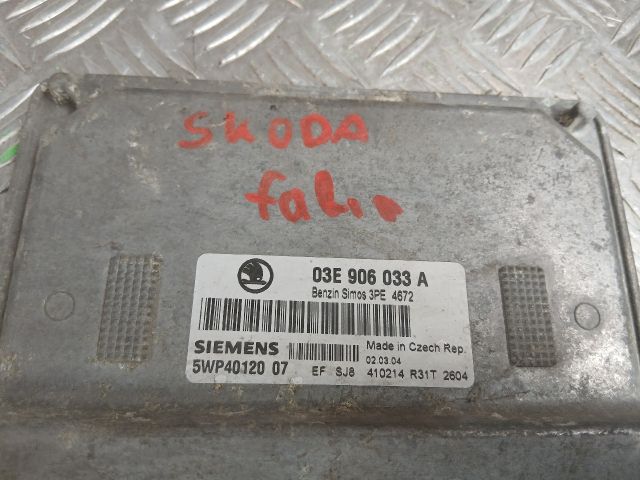 bontott SKODA FABIA I Motorvezérlő