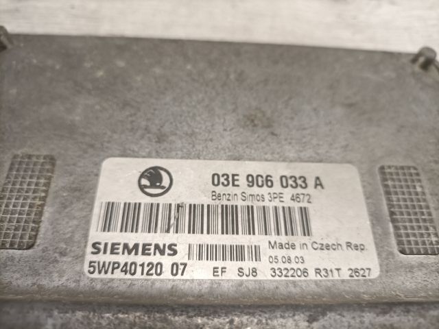 bontott SKODA FABIA I Motorvezérlő