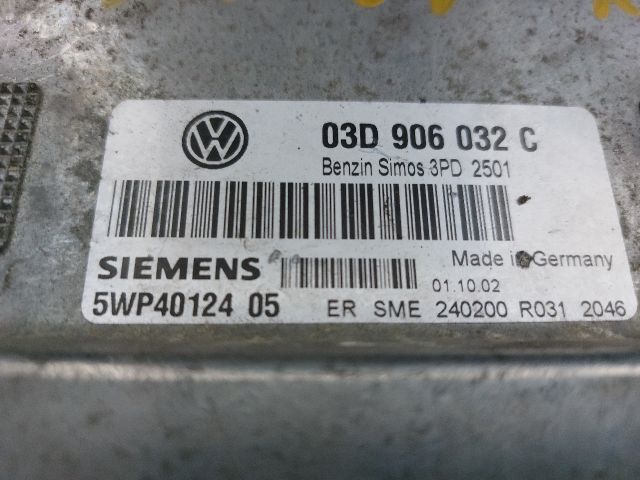 bontott SKODA FABIA I Motorvezérlő