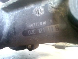 bontott SKODA FABIA I Termosztátház Csővel