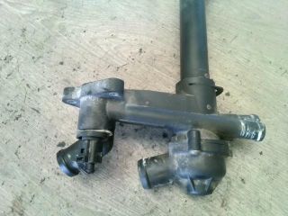 bontott SKODA FABIA I Termosztátház Csővel