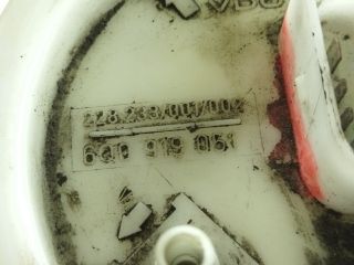 bontott SKODA FABIA I Üzemanyag Szivattyú