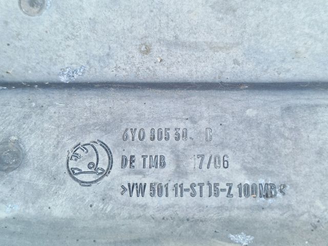 bontott SKODA FABIA I Homlokfal (Üres lemez)