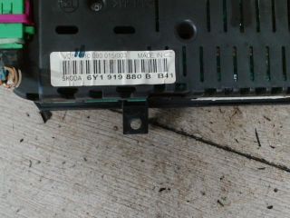 bontott SKODA FABIA I Kilométeróra