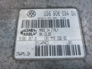 bontott SKODA FABIA I Motorvezérlő